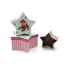 Christmas Day Paper Gift Box with Lovely Style